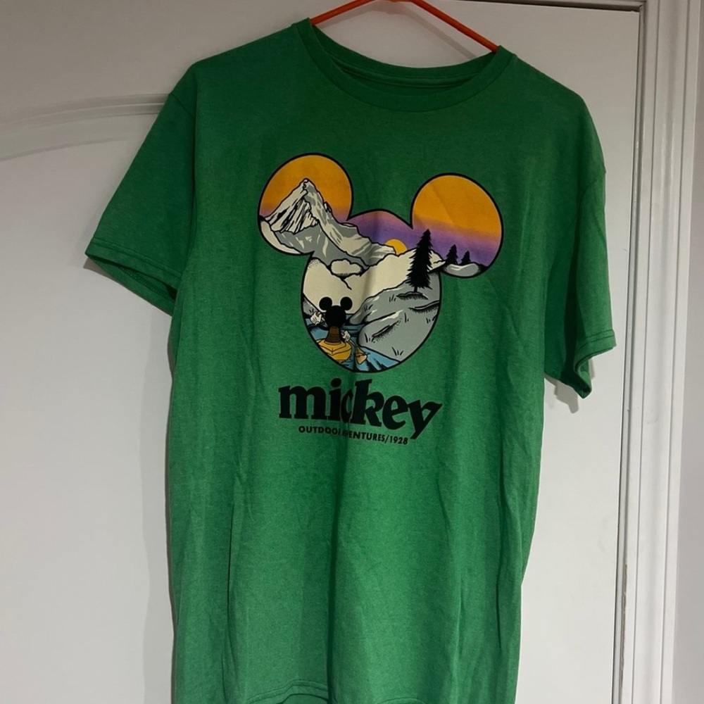 Disney Green Mickey Mouse Tee